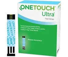 One Touch Ultra Test Strips - 100 Count 10/24 Expiration Date