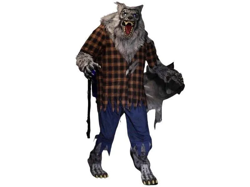 Animated Hulking Werewolf