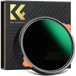 67mm True Color Variable ND2-32 (1-5 Stops) and CPL Circular Polarizing Lens Filter 2 in 1 for Camera Lens Neutral Density Polarizer Filter Nano-X