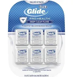 Oral B Glide Floss, Deep Clean, Cool Mint, Value 3 Pack - 3 packs