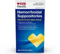 CVS Health Hemorrhoidal Suppositories