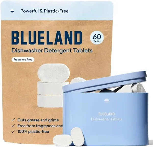 Dishwasher Detergent Tablet Refill 1 Pack - Plastic-Free &amp; Eco Friendly Alternat