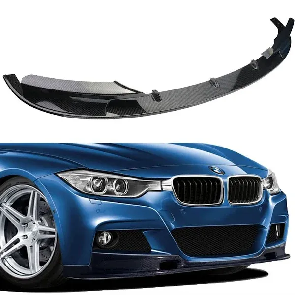 Front Bumper Lip Splitter for 2012-2018) F30 F35 Base 3 Series