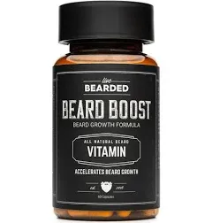 Live Bearded Beard Growth Vitamin Supplements For Thicker