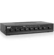 Pyle 8 Channel High Power Stereo Speaker Selector PSS8