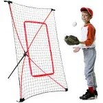 Net Playz 5' x 3' Portable Baseball Rebound Net - Black