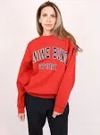 Anine Bing Jaci Sweatshirt - Red S