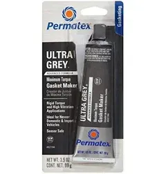 Permatex Oil Resistance High Torque Gasket Maker, Ultra Gray - 3.5 oz tube