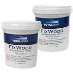 TotalBoat FixWood Epoxy Putty 2-Pint Kit for Wood Rot Repair