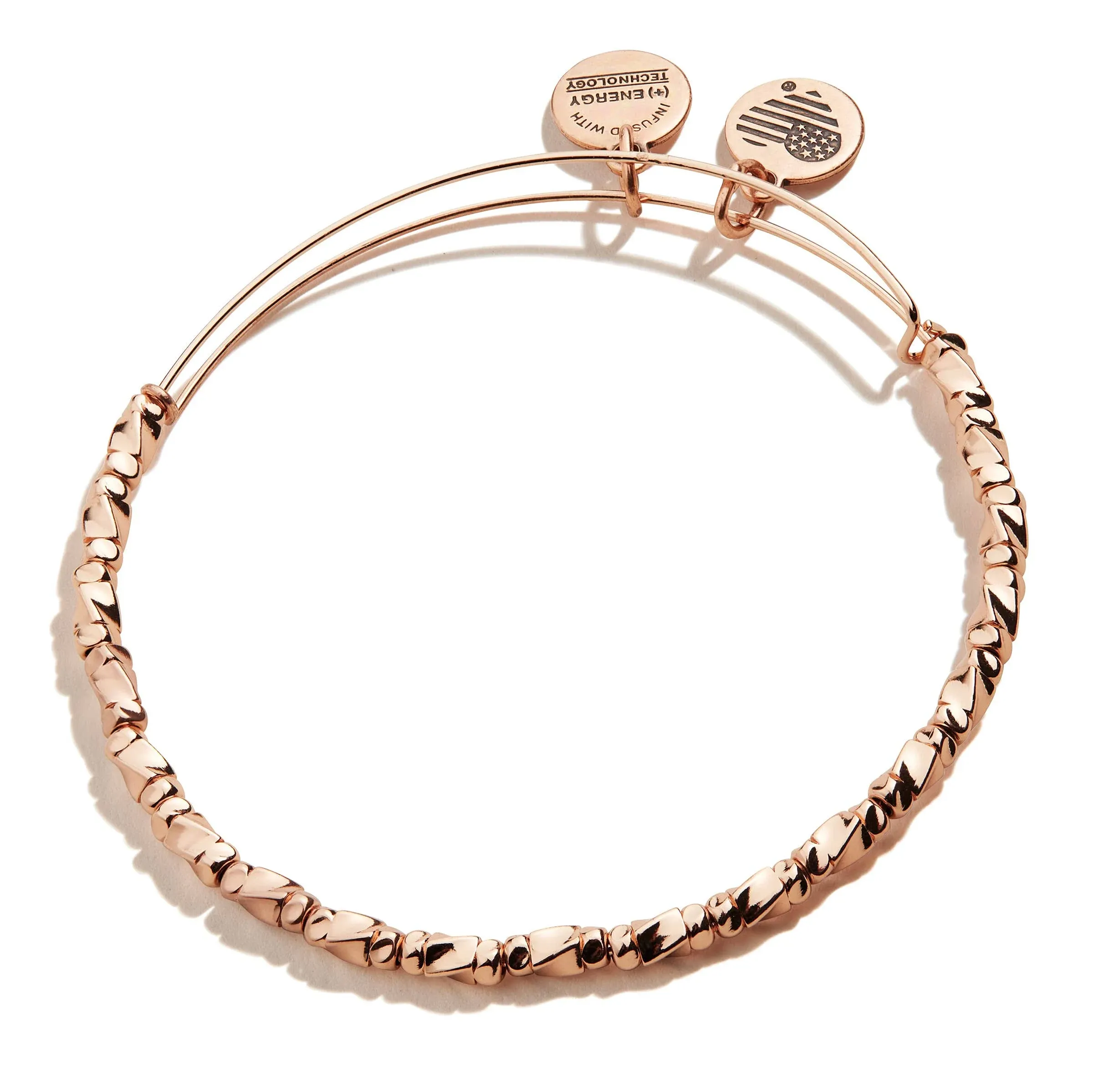 Alex and Ani Majesty Metal Beaded Bangle