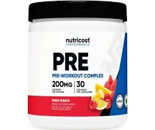 Nutricost Pre-Workout Complex Powder