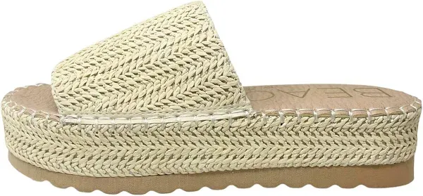 BEACH by Matisse Womens Del Mar Platform Athletic Casual Sandals