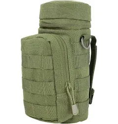 OD Green Molle Hydration Pouch Water Bottle Carrier Storage Holder Utility Bag