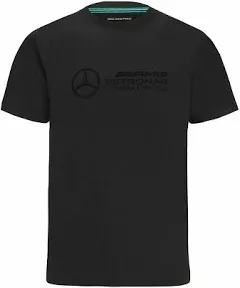 Mercedes AMG Petronas F1 Stealth Large Logo T-Shirt