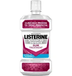 LISTERINE ADVANCED DEFENCE GUM TREATMENT MOUTHWASH 500MLS by Listerine