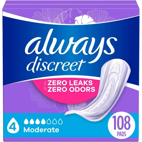 Always Discreet Ultimate Extra Protect Postpartum Incontinence Pads