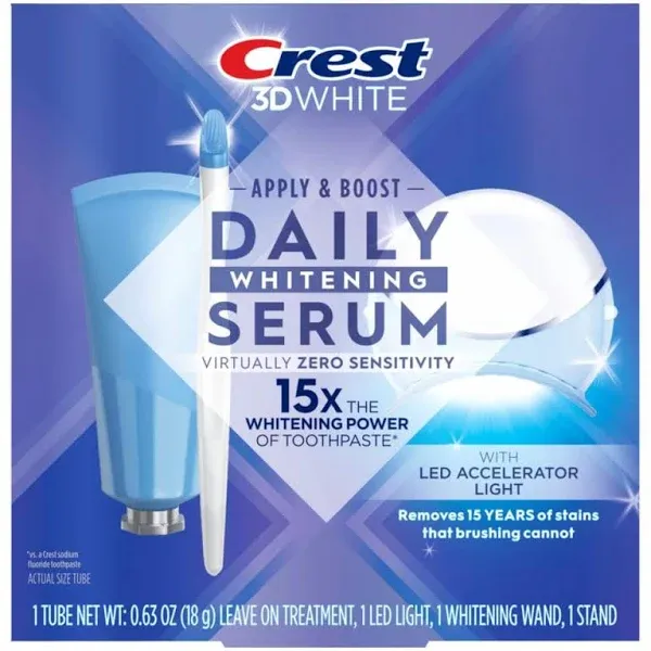 Crest Whitening Emulsions With LED Accelerator Light EXP 07/23