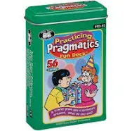 Pragmatics Fun Deck by Super Duper Publication 