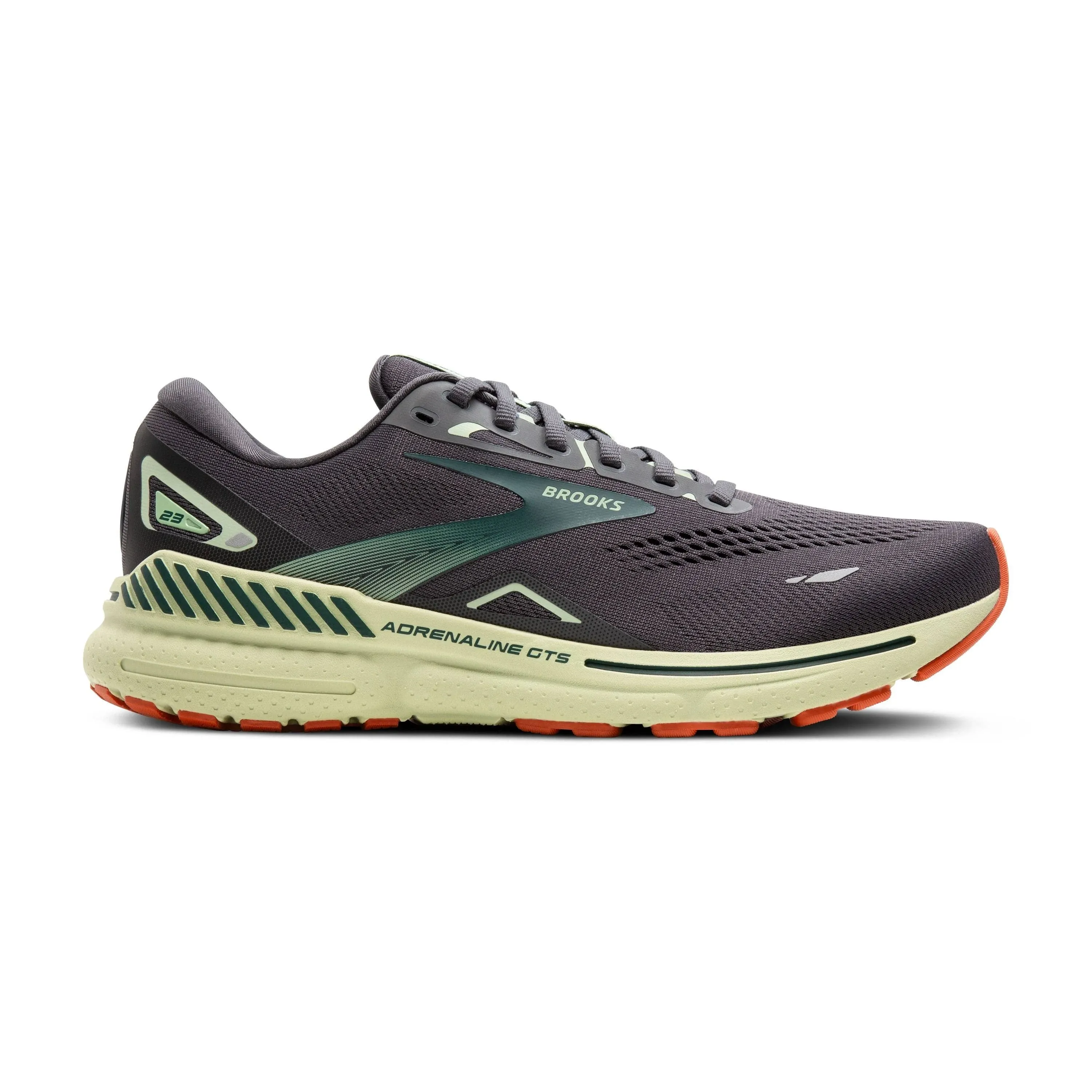 Brooks Adrenaline GTS 23 12 , Ebony/Smoke Green/Clay (Men's)