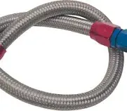 Edelbrock 8123 - Fuel Line for SBC, Use with 8134 - Stainless