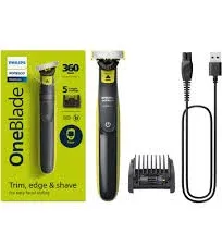 PHILIPS NORELCO OneBlade QP2724/90 360 FACE HYBIRD ELECTRIC BEARD TRIMMER