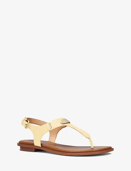 Michael Michael Kors Women's MK Plate Thong Sandals