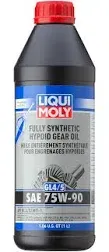 Liqui Moly Fully Synthetic Hypoid Gear Oil 75w90 22090