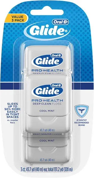 Oral-B® Glide Pro-Health™ Deep Clean Cool Mint Floss - 40 m