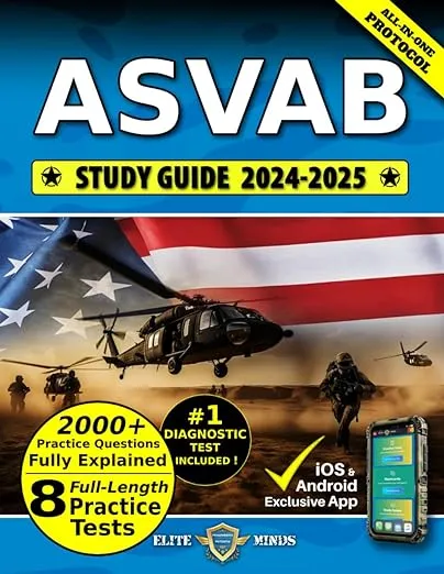 ASVAB Study Guide by Elite Minds