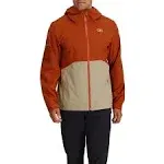 Outdoor Research Men's Stratoburst Stretch Rain Jacket Terra/Pro Khaki / XL