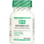 MediNatura, BHI Hemorrhoid Relief 100 Tablets