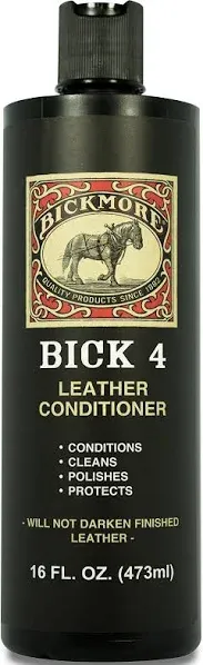 Bickmore Bick 4 Leather Conditioner 16 Fl Oz - Best Since 1882