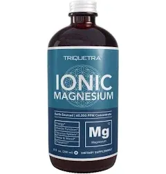 Ionic Magnesium Chloride - Fast Absorption, Supports Muscle Cramps &amp; Sleep - 8oz