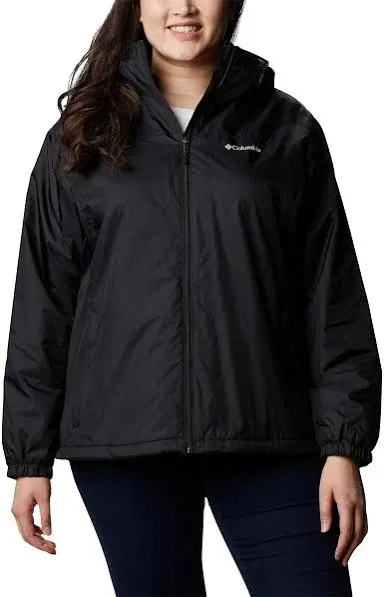 NWT Women’s Small Columbia Switchback™ Sherpa Lined Waterproof Jacket Vivid Blue