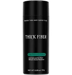 THICK FIBER Hair Building Fibers for Bald Spots & Thinning Hair