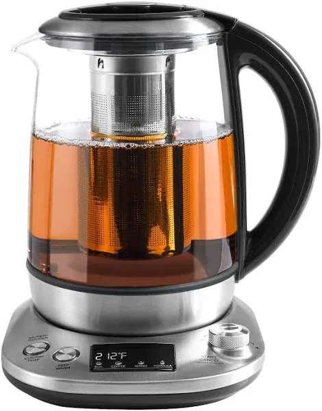 Mecity electric teapot, temperature controlled, 2-hour insulation, 1.7 liters,