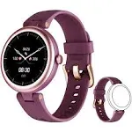 Shang Wing Smart Watch for Women Waterproof, Round Women's Watch Compatible with iPhone Android Phones Fitness Tracker Watch with Heart Rate Monitor