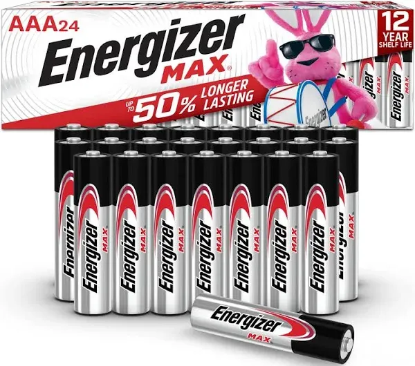 AAA Energizer Max Alkaline Batteries