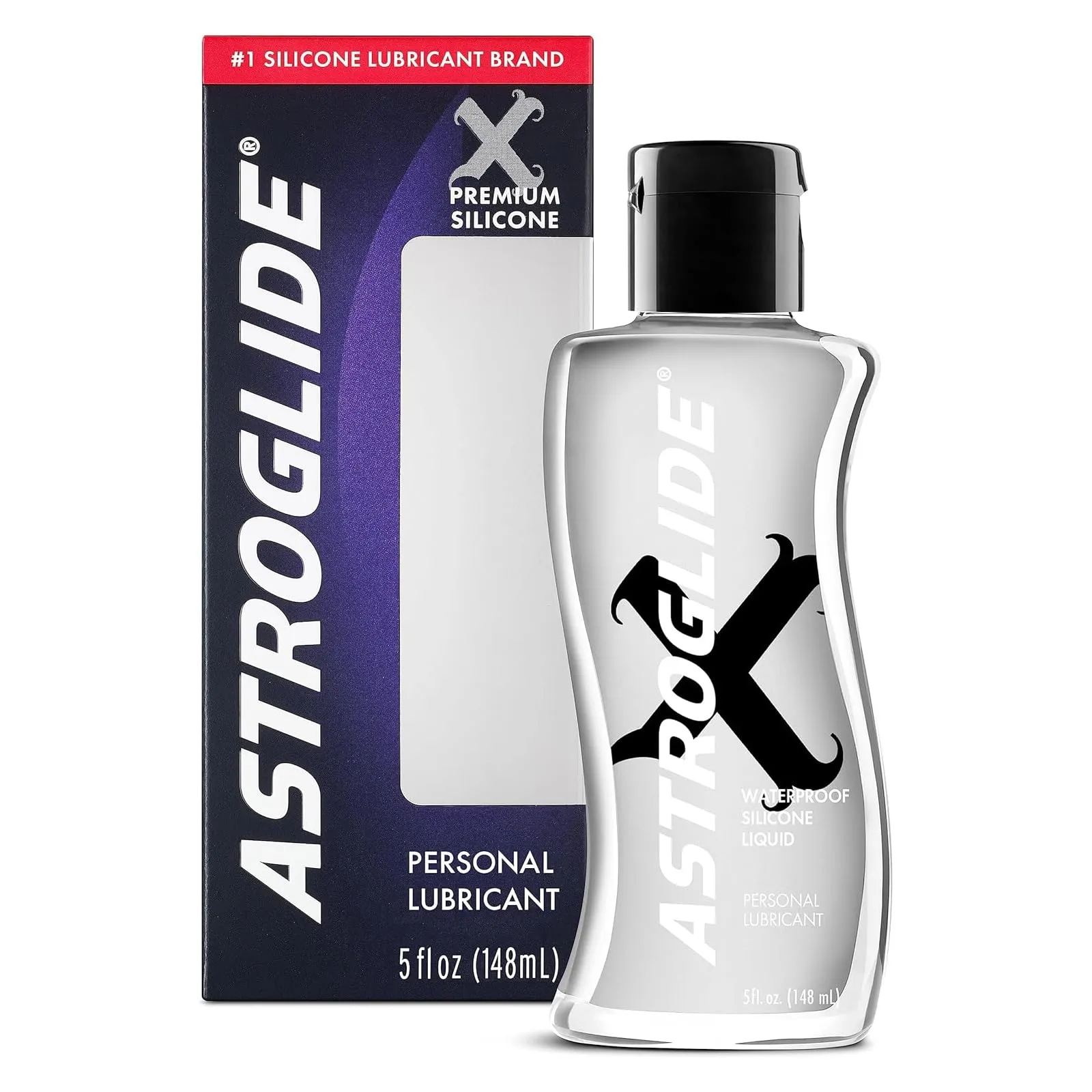 Astroglide Premium Silicone Waterproof Personal Lubricant (2.5 fl oz)