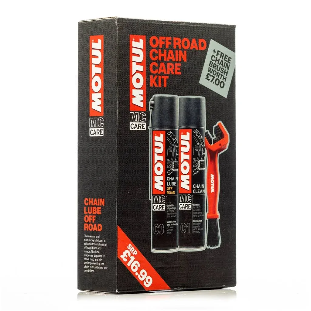 Motul CHAIN CARE KIT - OFF ROAD PACK