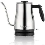 Bodum Bistro Gooseneck Electric Water Kettle, 34 Ounce, Chrome