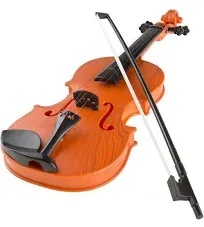 Hey! Play! Kid’S Toy Violin with 4 Adjustable Strings & Bow