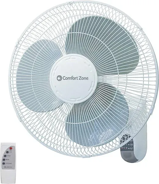 Comfort Zone Wall Mount Fan CZ16WR