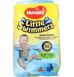 Huggies Little Swimmers Disposable Swim Pants, Small (15lb-34lb.),12-Count