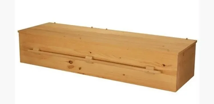 Casket Emporium -Eco Friendly Plain Pine Casket