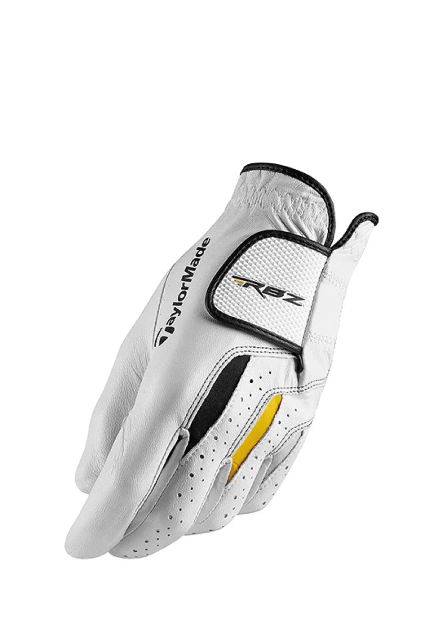 TaylorMade Golf RBZ Leather Glove White/Gray/Yellow