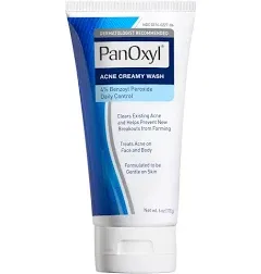 PanOxyl Acne Creamy Wash, Daily Control - 6 oz