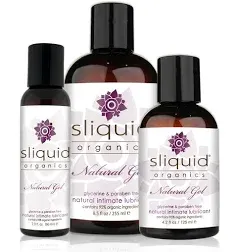 Sliquid Organics Natural Botanically Infused Gel Lube (Glycerine Paraben Free)