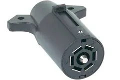 Hopkins 48505 7 Pole RV Blade Trailer Connector