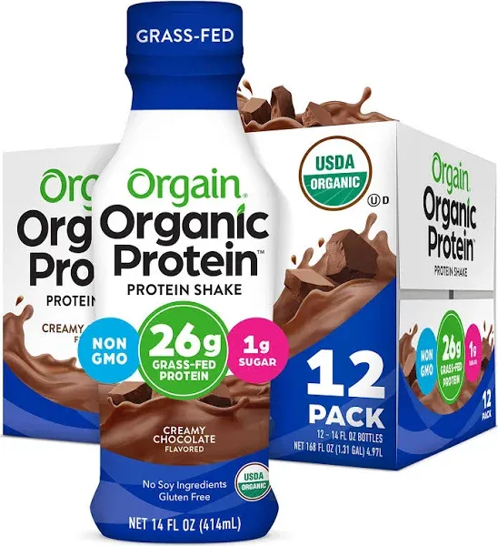 Orgain Chocolate Protein Shake